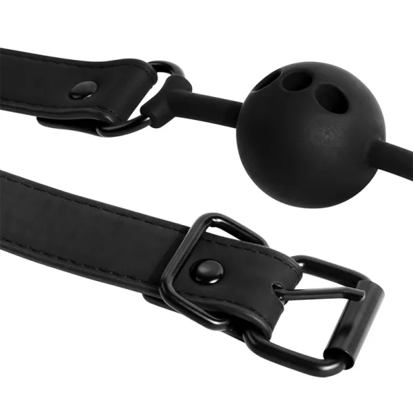 Atmungsaktiver Ballknopf aus Silikon von Fetish Submissive Bondage | Fesselliebe.de