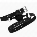 Vollsilikon-Klappen 55 X 2 cm mit 4 cm Kugel Grösse S Schwarz Verstellbar 35-51 cm von Kink Collar & Gag