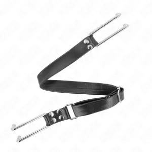 Metallhaken-Knebel Verstellbar 36-52 cm von Kink Collar & Gag