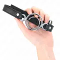 Knebel mit Mehreren O-Ringen 5 cm Schwarz 63 X 2,5 cm von Kink Collar & Gag
