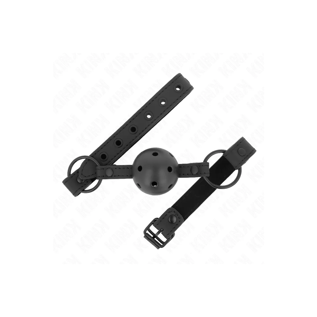 Neoprenball 4,5 cm Knebel 63,5 X 2 cm Verstellbar 41 X 59 cm von Kink Collar & Gag | Fesselliebe.de