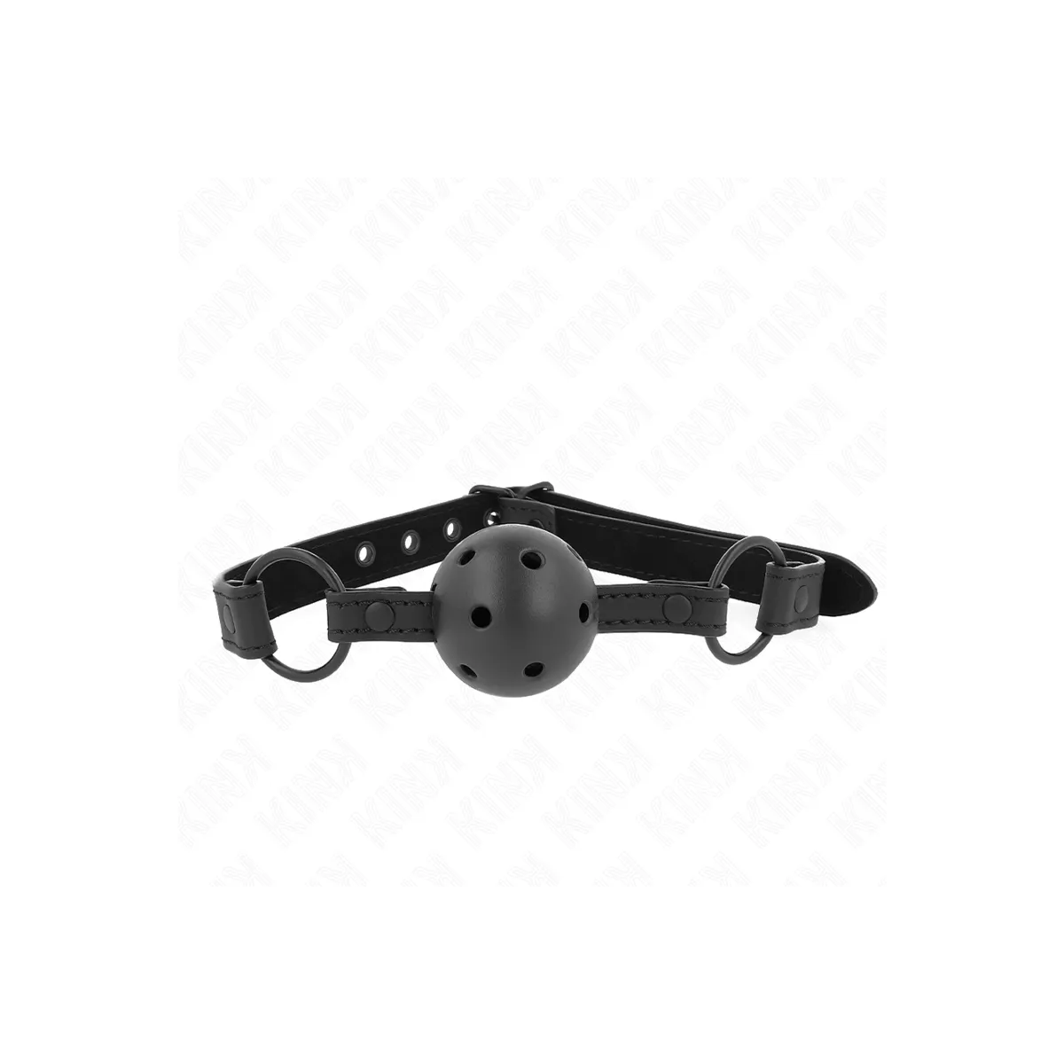 Neoprenball 4,5 cm Knebel 63,5 X 2 cm Verstellbar 41 X 59 cm von Kink Collar & Gag | Fesselliebe.de