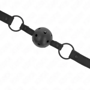 Neoprenball 4,5 cm Knebel 63,5 X 2 cm Verstellbar 41 X 59 cm von Kink Collar & Gag