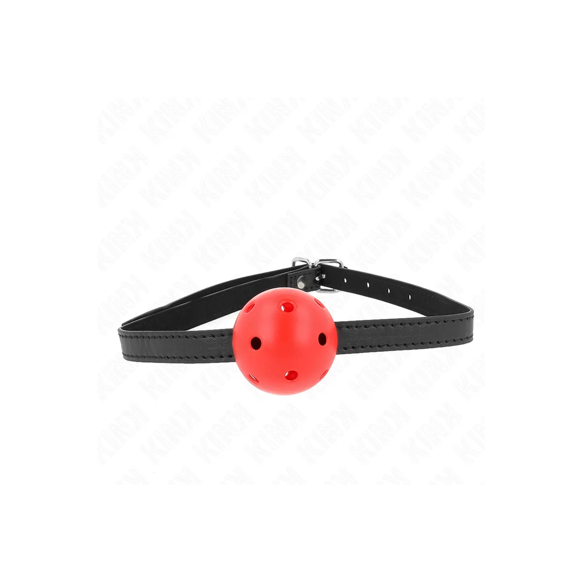 Simplicity Rot Atmungsaktiver 4,5 cm Ballgag 62 X 1,5 cm von Kink Collar & Gag | Fesselliebe.de