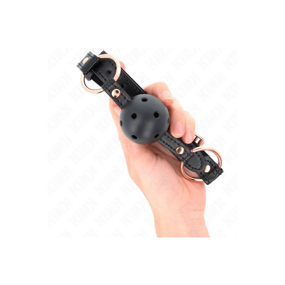 Premium Tpe Ball 4 cm Knebel 60 X 2 cm von Kink Collar & Gag | Fesselliebe.de