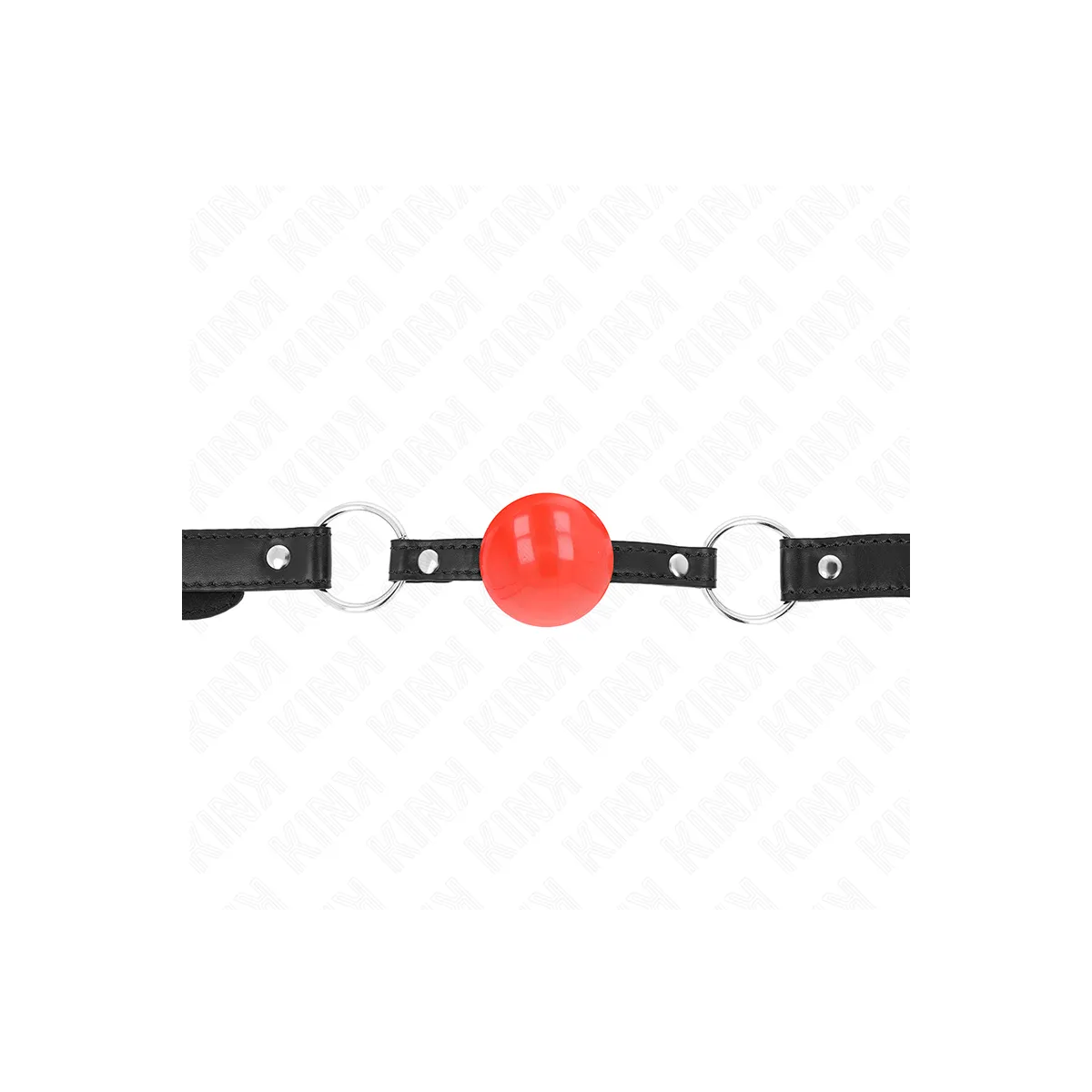 Roter Tpe-Ball 4 cm Knebel 60 X 2 cm von Kink Collar & Gag | Fesselliebe.de