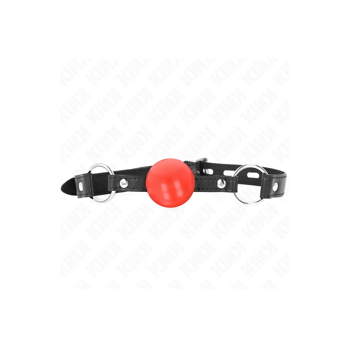 Roter Tpe-Ball 4 cm Knebel 60 X 2 cm von Kink Collar & Gag | Fesselliebe.de