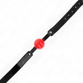 Soft Tpe Ball 4 cm Gag Modell 1 66 X 2,5 cm Verstellbar 41-61 cm von Kink Collar & Gag