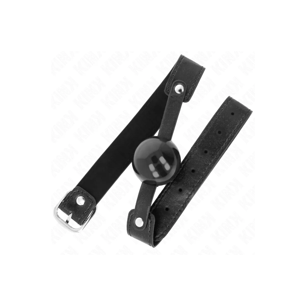 Weicher Tpe-Ball 4 cm Gag Modell 2 65 X 2,5 cm von Kink Collar & Gag | Fesselliebe.de