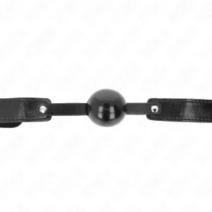 Weicher Tpe-Ball 4 cm Gag Modell 2 65 X 2,5 cm von Kink Collar & Gag