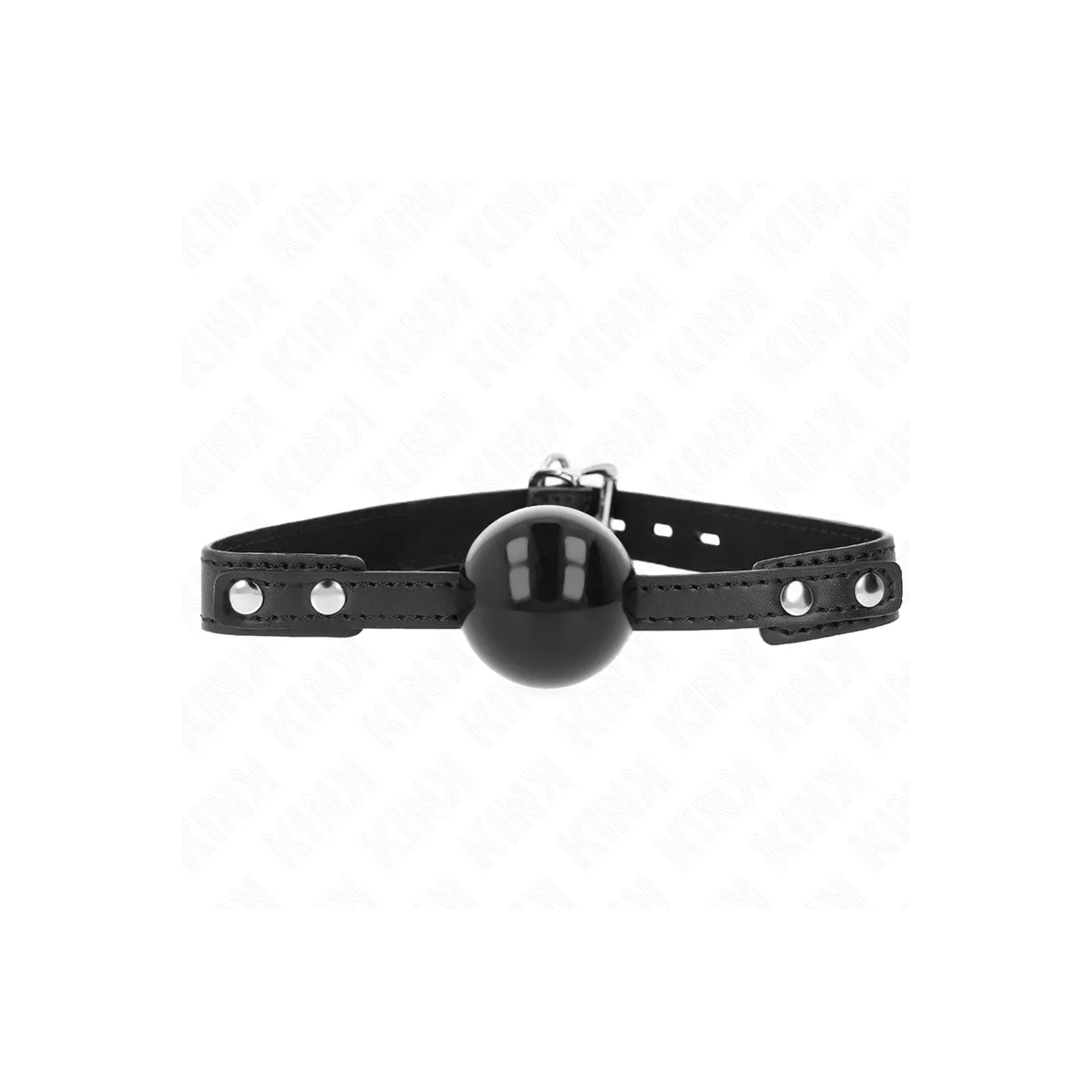 Soft Tpe Ball 4 cm Gag Modell 3 60 X 2 cm Verstellbar 37-52 cm von Kink Collar & Gag | Fesselliebe.de