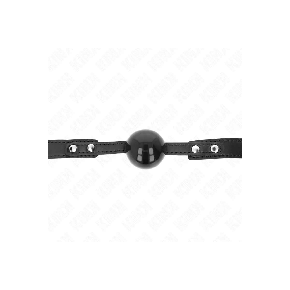Soft Tpe Ball 4 cm Gag Modell 3 60 X 2 cm Verstellbar 37-52 cm von Kink Collar & Gag | Fesselliebe.de