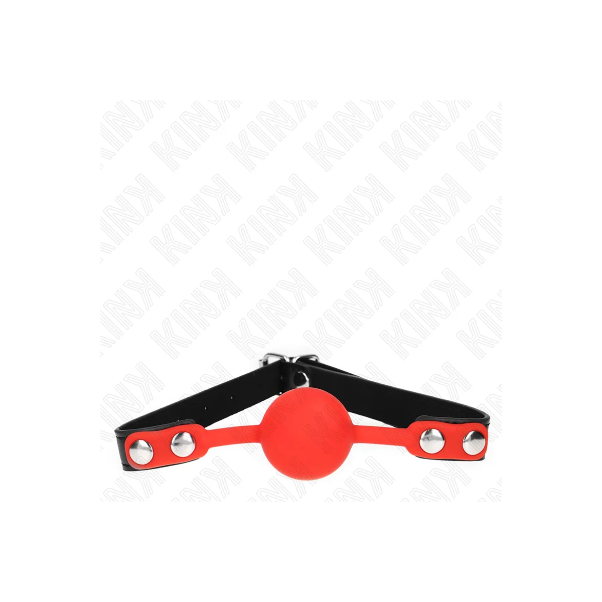 Roter Silikonball 4 cm Knebel 60 X 2 cm von Kink Collar & Gag | Fesselliebe.de