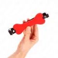 Roter Knochen 12 cm Gag 63 X 2 cm von Kink Collar & Gag