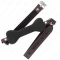 Schwarzer Knochen 12 cm Gag 63 X 2 cm von Kink Collar & Gag
