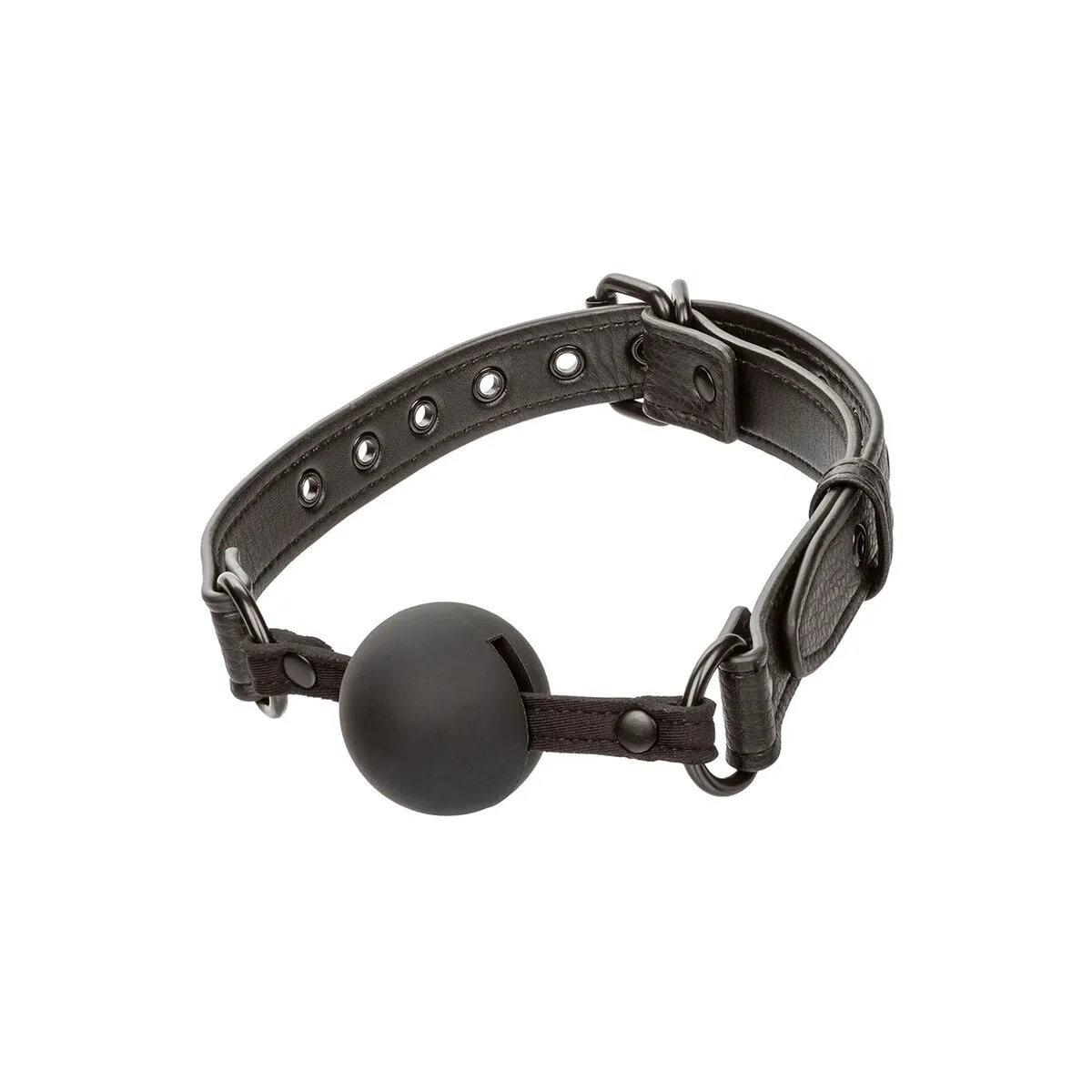 Nocturnal Ball Gag Silikon Schwarz von Calexotics | Fesselliebe.de