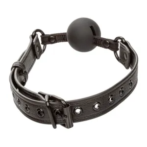 Nocturnal Ball Gag Silikon Schwarz von Calexotics