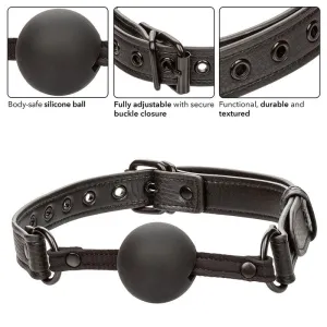 Nocturnal Ball Gag Silikon Schwarz von Calexotics