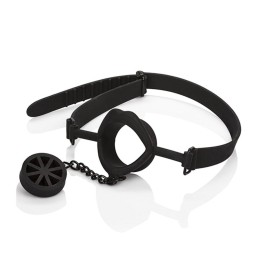 Scandal -GAG mit Schwarzem Silikon-Plug von Calexotics | Fesselliebe.de