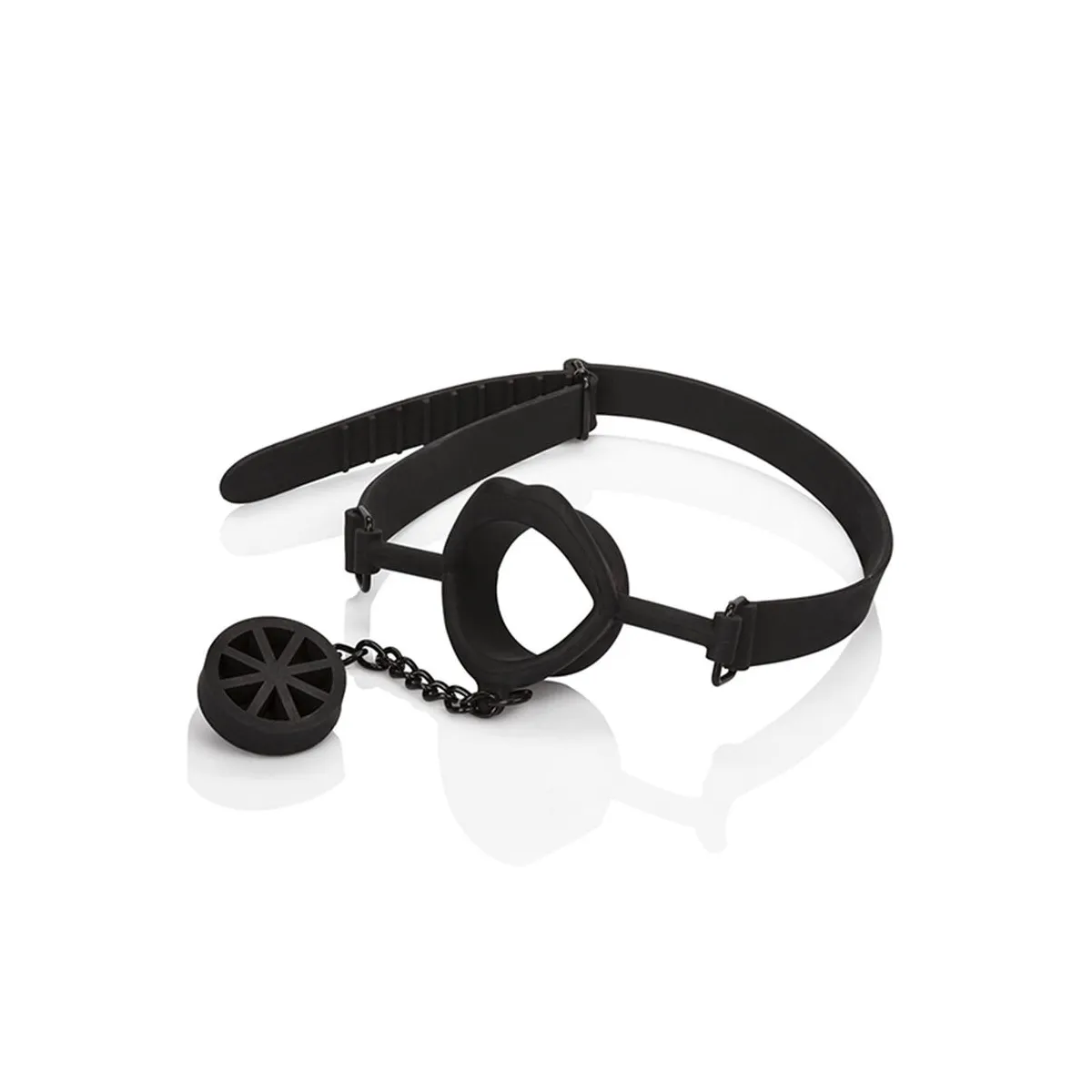 Scandal -GAG mit Schwarzem Silikon-Plug von Calexotics | Fesselliebe.de