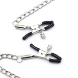 Black Ball Gag With Nipple Clamps von Ohmama Fetish | Fesselliebe.de