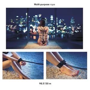 Scandal Schwarzes Bdsm-Seil 30 M von Calexotics