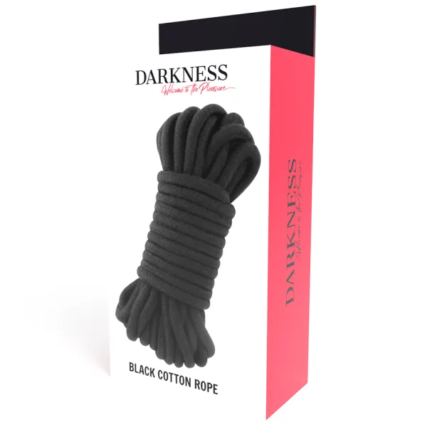 Japanisches Seil 5 M Schwarz von Darkness Bondage | Fesselliebe.de