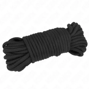 Baumwollseil 20 Meter Schwarz von Kink Rope Arts