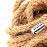Hanfseil mit Metallkopf 5 Meter von Kink Rope Arts | Fesselliebe.de