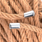 Hanfseil mit Metallkopf 10 Meter von Kink Rope Arts | Fesselliebe.de