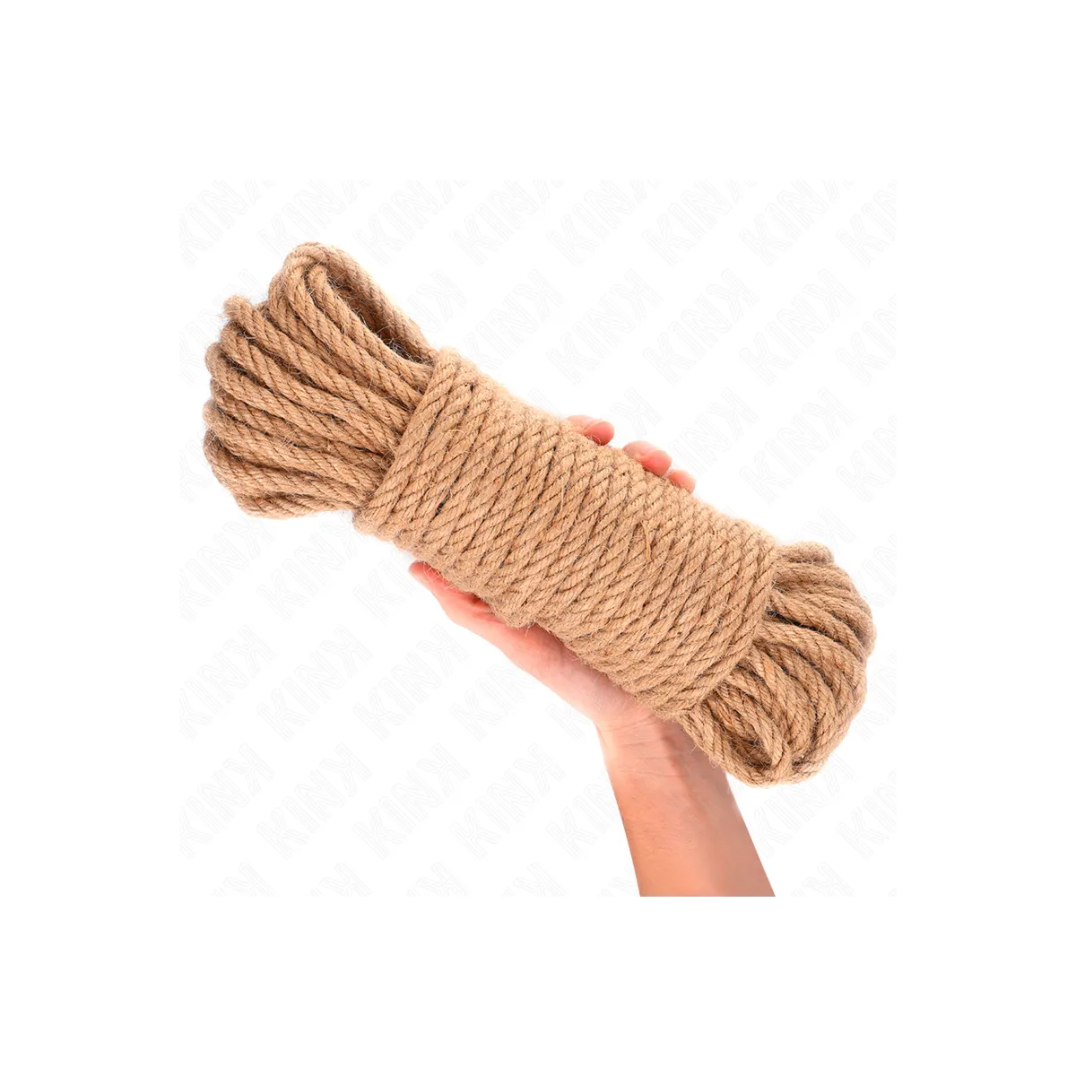 Hanfseil mit Metallkopf 20 Meter von Kink Rope Arts | Fesselliebe.de