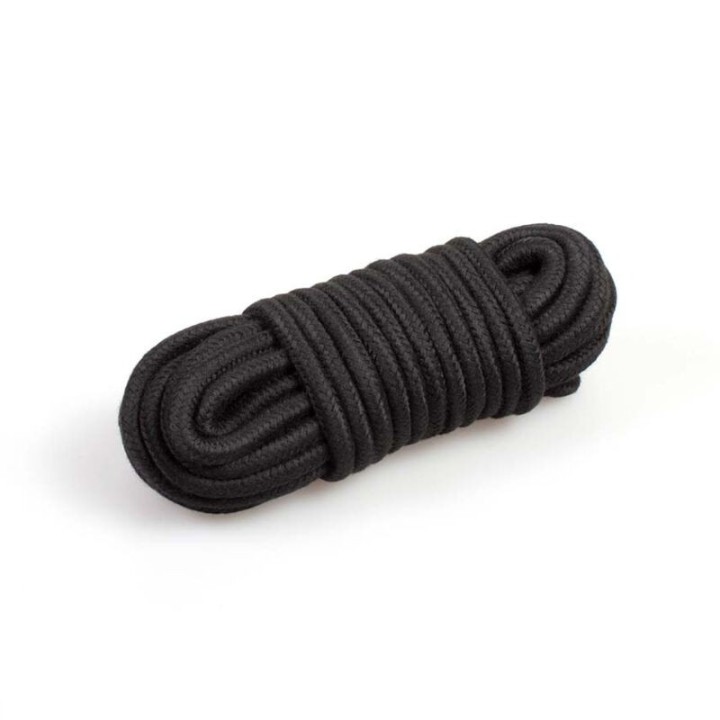 Schwarzes Bondage-Seil Bdsm-Kollektion von Secretplay 100% Fetish | Fesselliebe.de