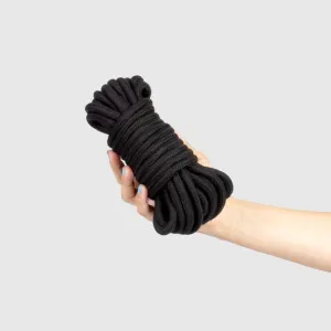 Schwarzes Bondage-Seil Bdsm-Kollektion von Secretplay 100% Fetish