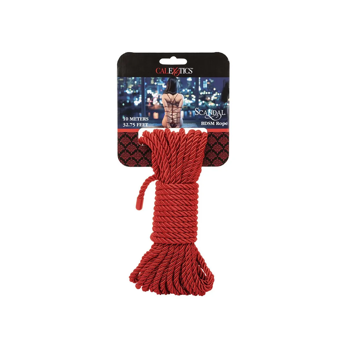 Scandal Red Bdsm-Seil 10 M von Calexotics | Fesselliebe.de