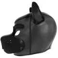 Neopren-Hundemaske mit Abnehmbarer Maule M von Darkness Bondage