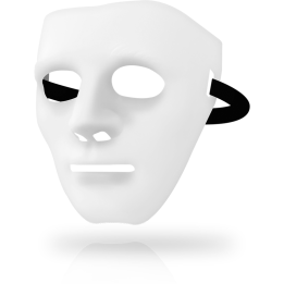 Masken, Weisse Maske, eine Grösse von Ohmama Masks | Fesselliebe.de