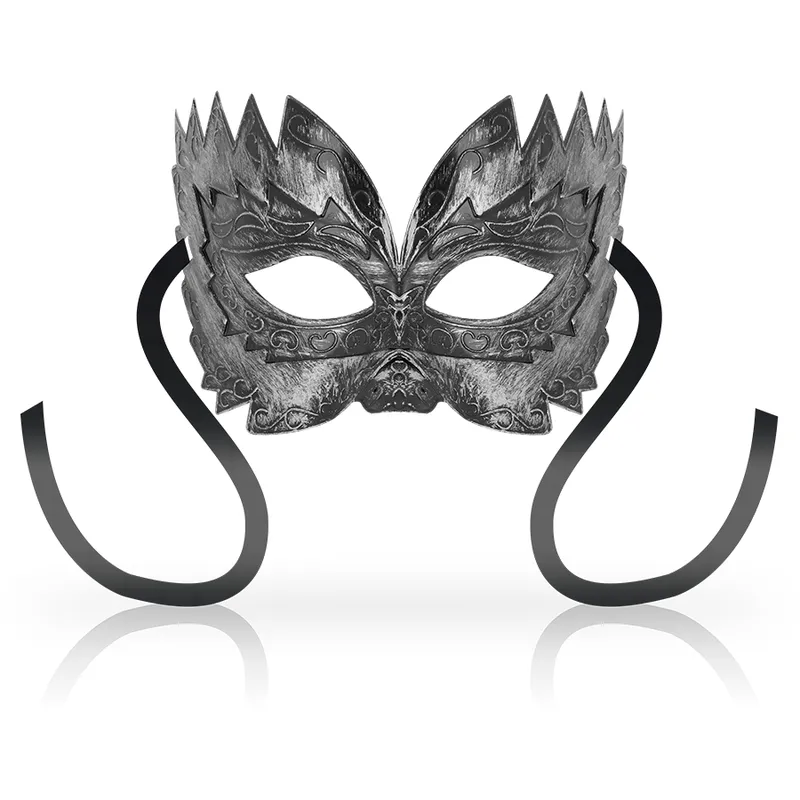 Antizaz-Masken Venezianischer Stil Silber von Ohmama Masks | Fesselliebe.de