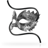 Antizaz-Masken Venezianischer Stil Silber von Ohmama Masks | Fesselliebe.de