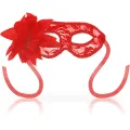 Masken Masken mit Spitze und Roten Blumen von Ohmama Masks