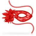 Masken Masken mit Spitze und Roten Blumen von Ohmama Masks