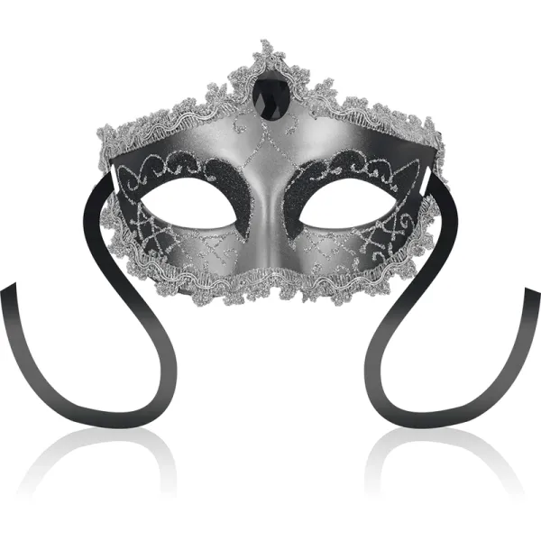 Masken Schwarze Diamondgrau Maske von Ohmama Masks | Fesselliebe.de