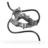 Masken Venezianischer Stil Maske Silber von Ohmama Masks | Fesselliebe.de