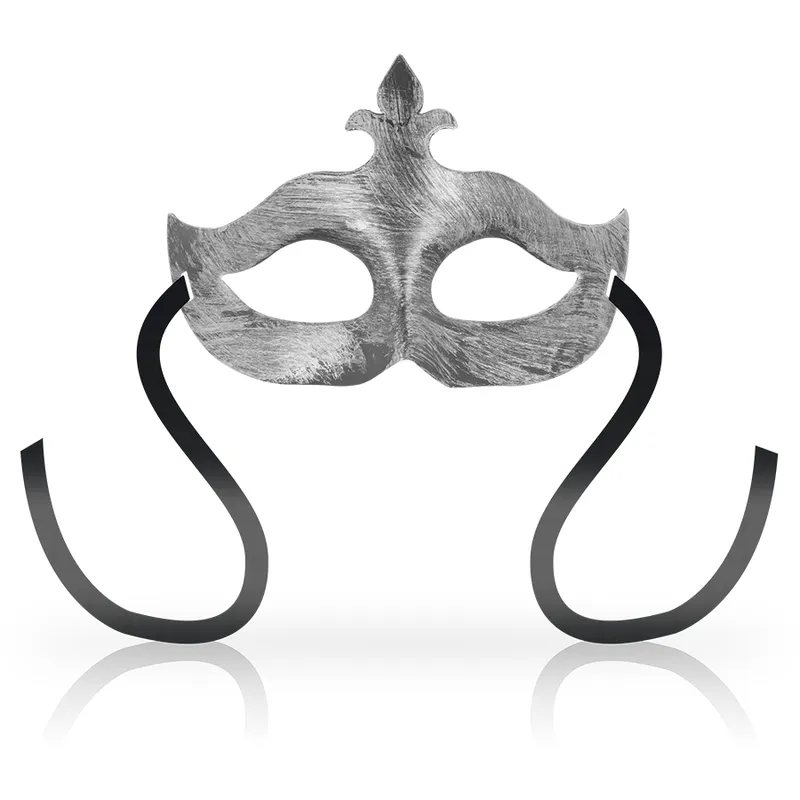 Masken Flower De Lis Silber Maske von Ohmama Masks | Fesselliebe.de