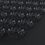 Körpermassage-Akupressurmatte Schwarz von Lelo | Fesselliebe.de