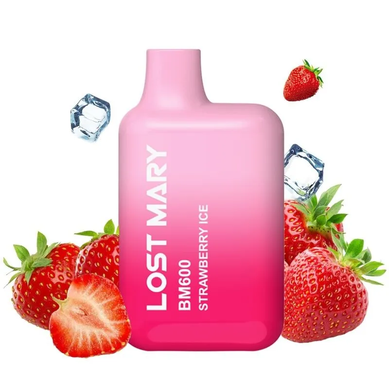 Bm600 Nikotin-Vaper 2% Einweg Erdbeereis von Lost Mary | Fesselliebe.de