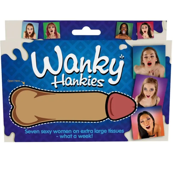 Wanky Hankies 7 Extra Große Damentaschentücher von Spencer & Fletwood | Fesselliebe.de