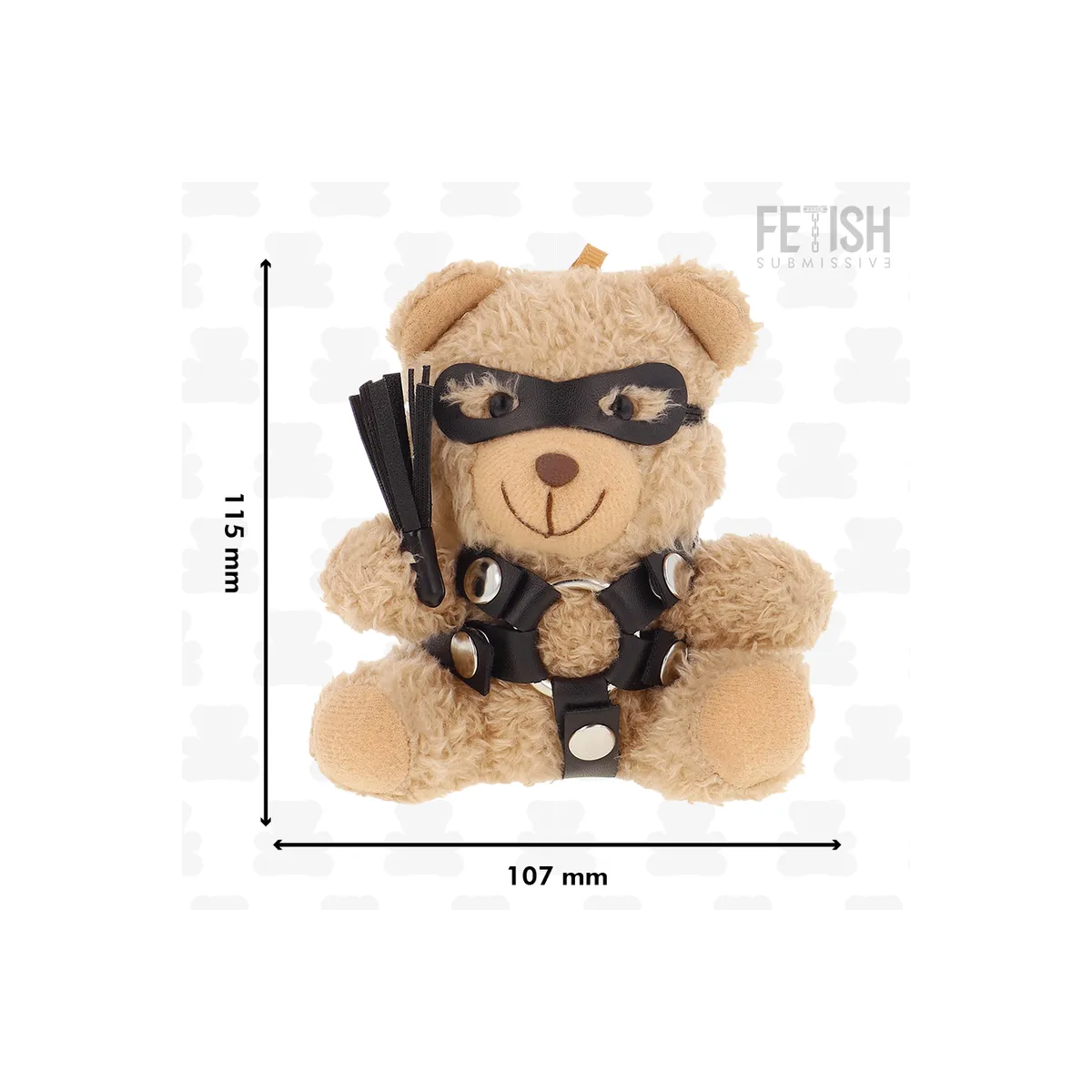 Ted Teddybär Bdsm Modell 2 von Fetish Submissive Rebel Toys | Fesselliebe.de