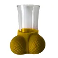 Goldenes Schnapsglas von Diablo Picante