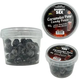 20 Penis-Süssigkeiten mit Ron-Cola-Aroma von Diablo Picante | Fesselliebe.de