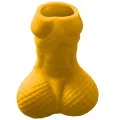 Gelbes Penis-Schnapsglas von Diablo Picante